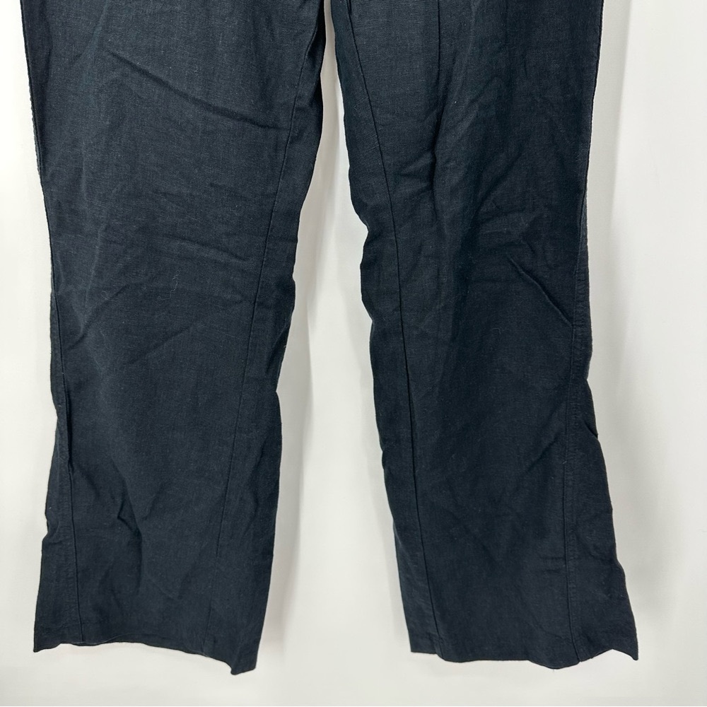 Roxy Oceanside Flared Pants in True Black Size Large - Picture 6 of 11